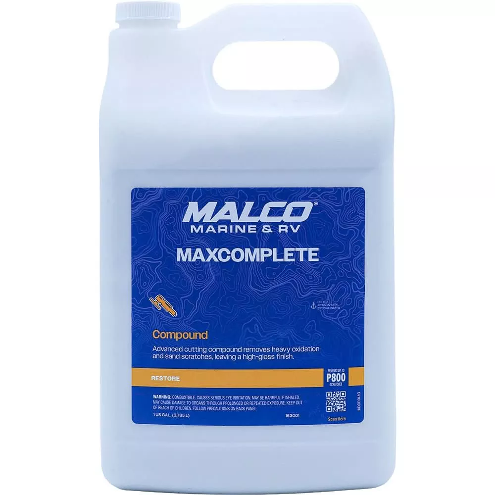 Malco MaxComplete Compound 1 Gallon for Marine & Industrial Use - 163001