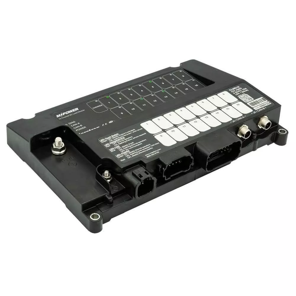 Maretron MPower CLMD16 16-Channel DC Load Controller Module with NMEA 2000 Interface – CLMD16