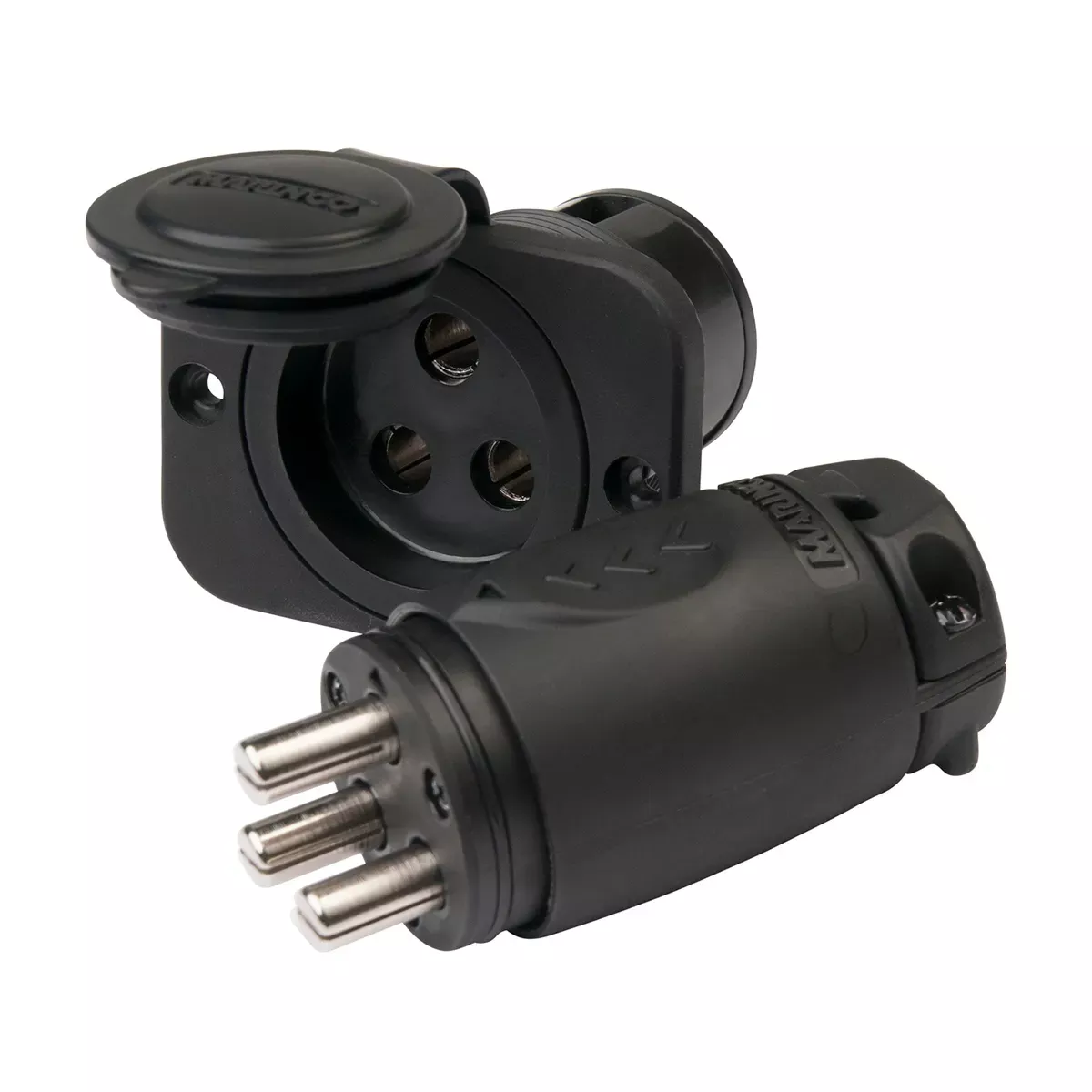 Marinco 70A 3-Wire Trolling Motor Plug and Receptacle Combo