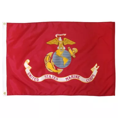 Marine Corps Flag 3x5 Ft Nylon