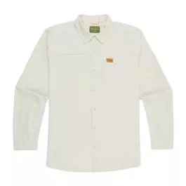 Marsh Wear Men's Lenwood Tech Longsleeve Shirt - Stone - M