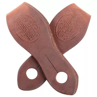MARTIN SADDLERY Medium Natural Harness Slobber Straps (SLOBBERH)