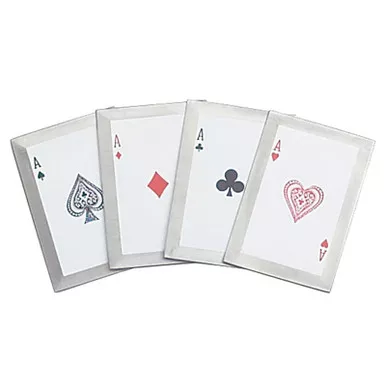 Master Cutlery Throwing Cards (Aces) Set of 4