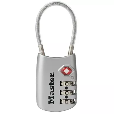 Master Lock Tsa Luggage Combination Lock, 3 Dials