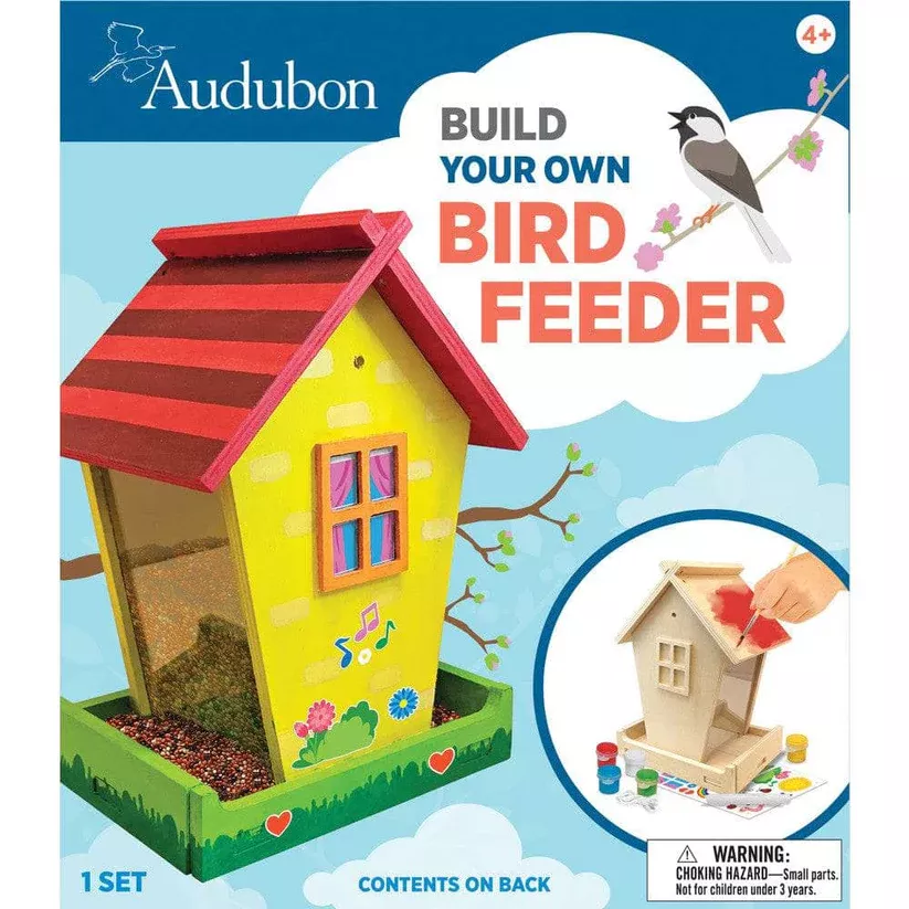 Masterpieces Audubon Birdfeeder Wood Craft And Paint Kit #22212