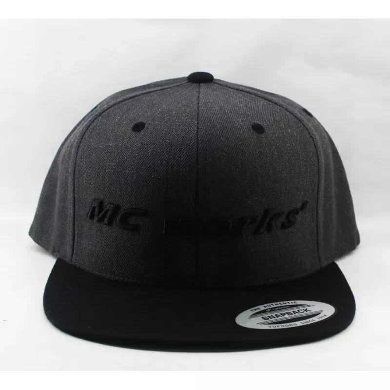 MC Works Cap Snapback Full Visor Grey (2408)