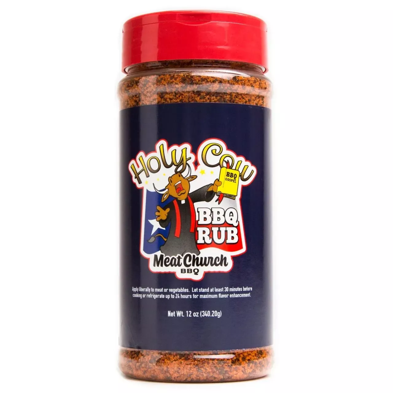 Meat Church Holy Cow BBQ Rub 12oz. Bottle