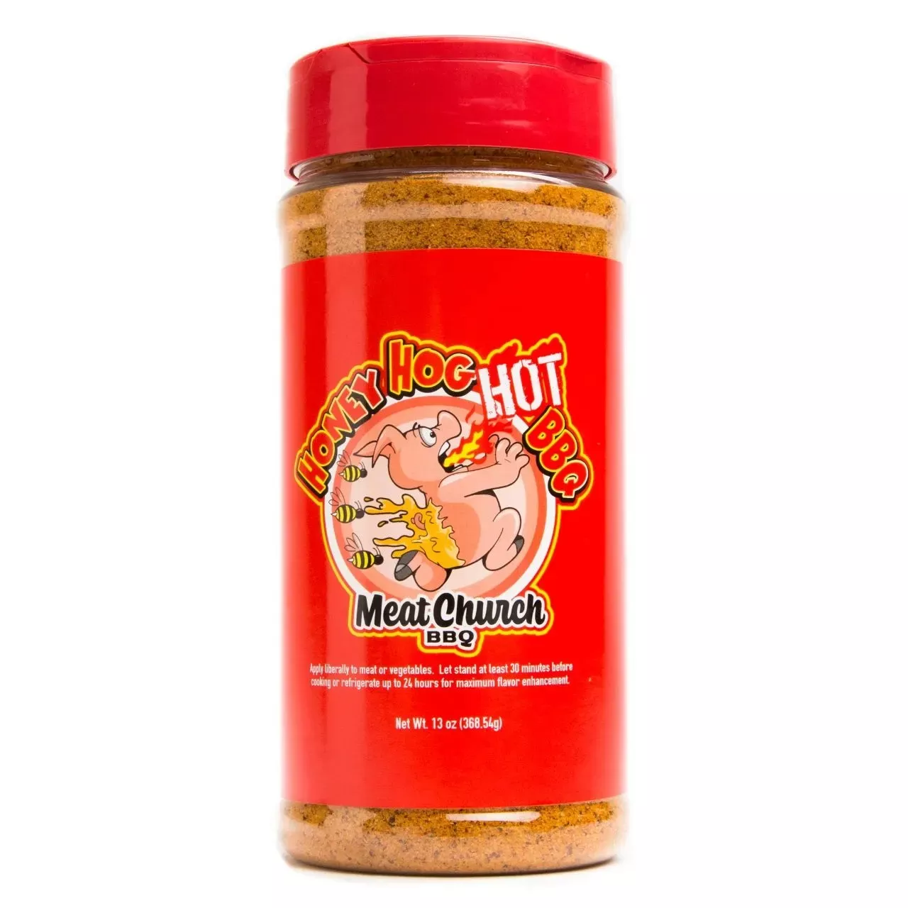 Meat Church Honey Hog Hot BBQ Rub 13oz. Bottle