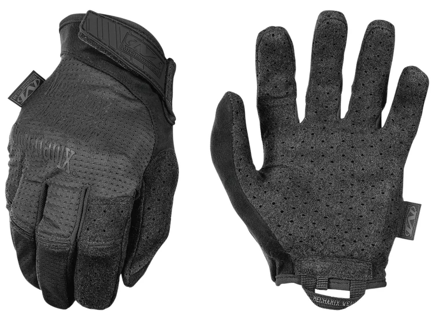 Mechanix Wear Specialty Vent Covert Black Touchscreen Suede Small