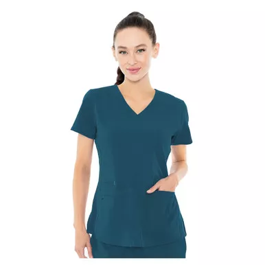 MED COUTURE Womens Racerback Shirttail Top (8579)