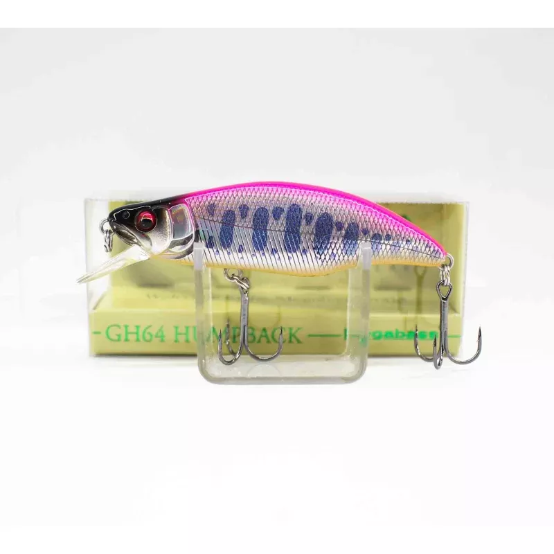 Megabass GH 64 Humpback FS Sinking Lure LZ Pink Back Yamame (4628)