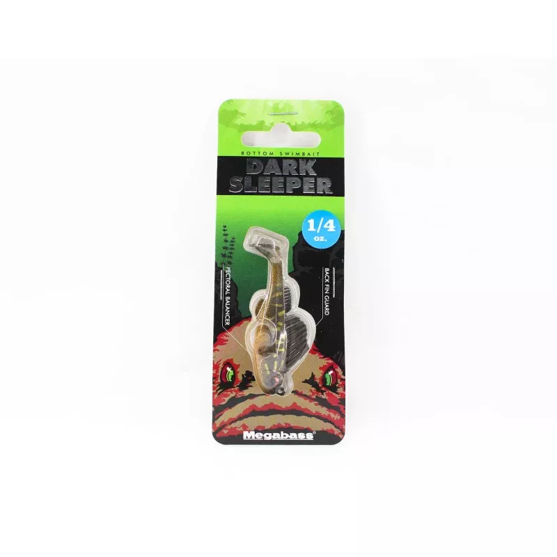 Megabass Soft Lure Dark Sleeper 2.4 Inch 1/4 oz Donko (2451)