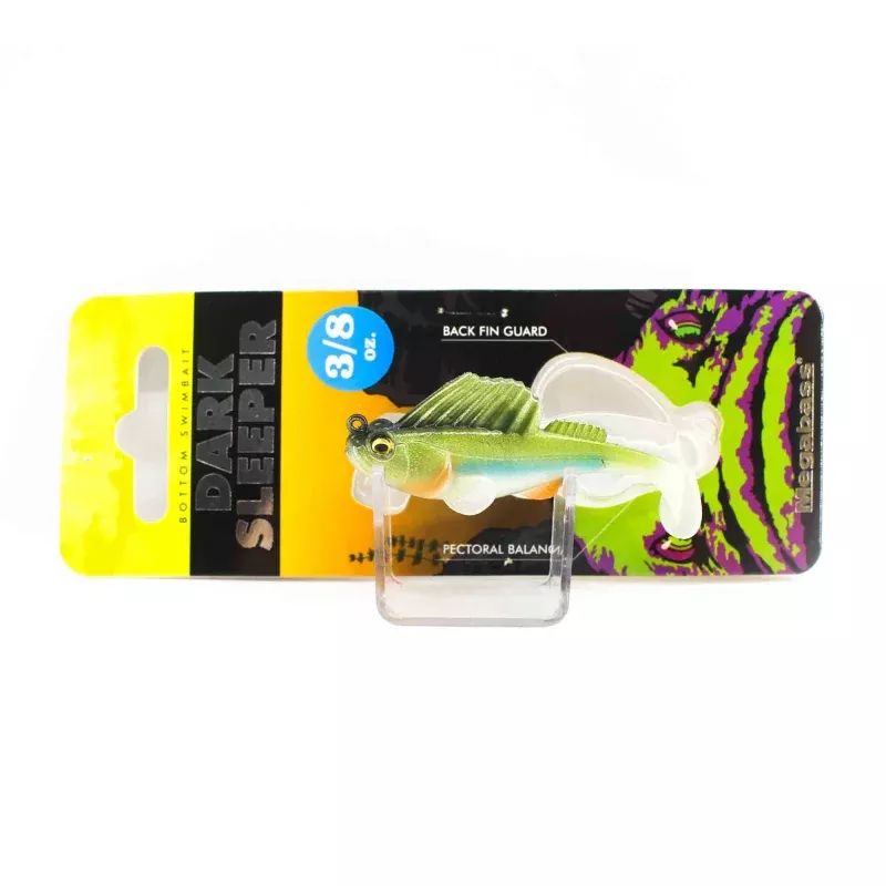 Megabass Soft Lure Dark Sleeper 2.4 Inch 3/8 oz Hanahaze (2390)
