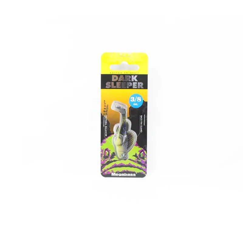Megabass Soft Lure Dark Sleeper 2.4 Inch 3/8 oz Mutsugorou (2383)