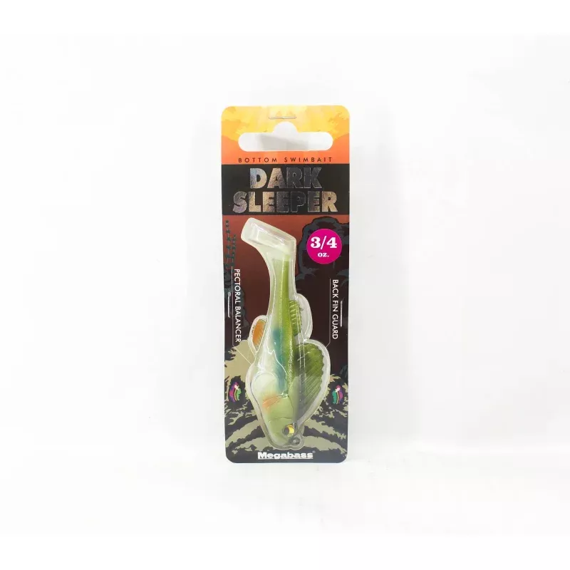 Megabass Soft Lure Dark Sleeper 3.8 Inch 3/4 oz Hanahaze (1479)
