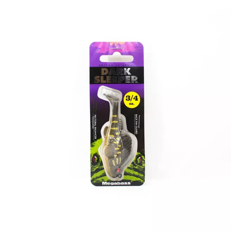 Megabass Soft Lure Dark Sleeper 3 Inch 3/4 oz Donko (1172)