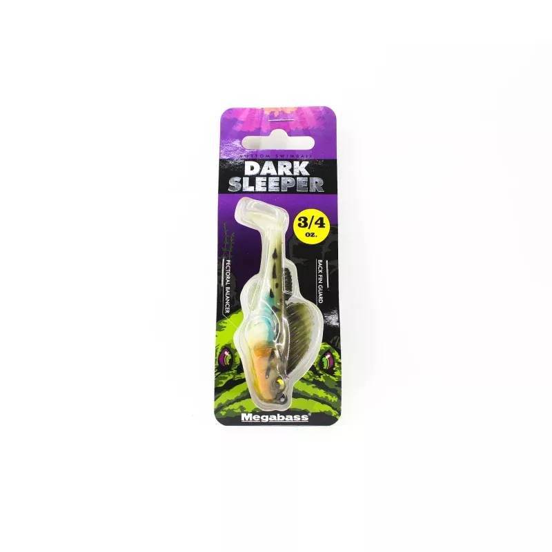 Megabass Soft Lure Dark Sleeper 3 Inch 3/4 oz Haze (1189)