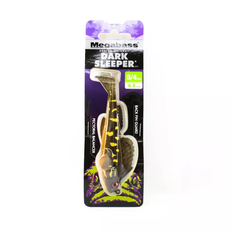 Megabass Soft Lure Dark Sleeper 4.5 Inch 3/4 oz Donko (2664)