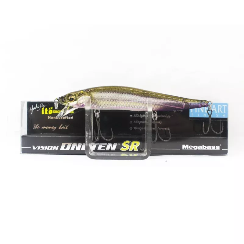 Megabass Vision 110 Oneten SR Slow Floating Lure FA Ghost Wakasaki (0356)