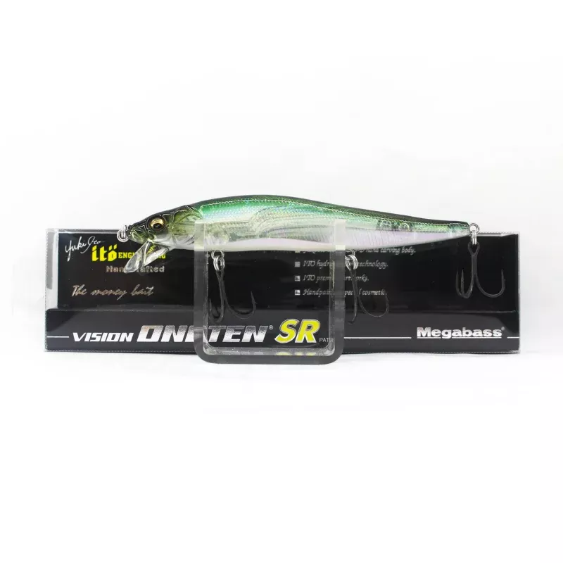 Megabass Vision 110 Oneten SR Slow Floating Lure GP Crystal Shad (0448)