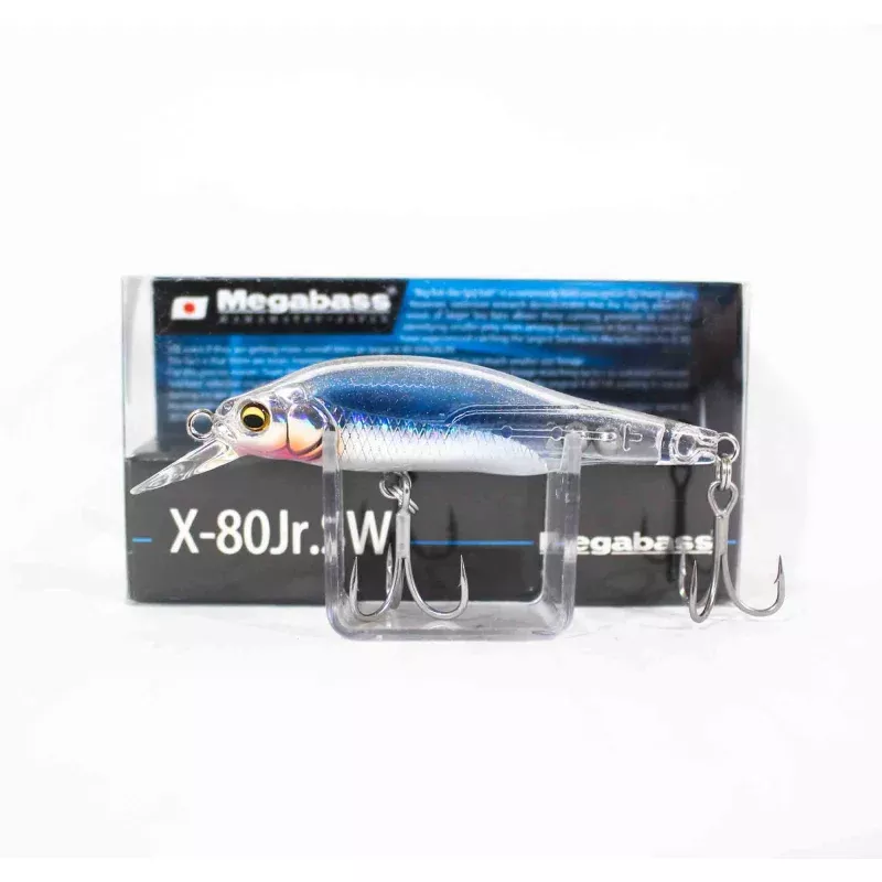 Megabass X-80 JR SW Slow Sinking Lure HT Shirasu (1744)