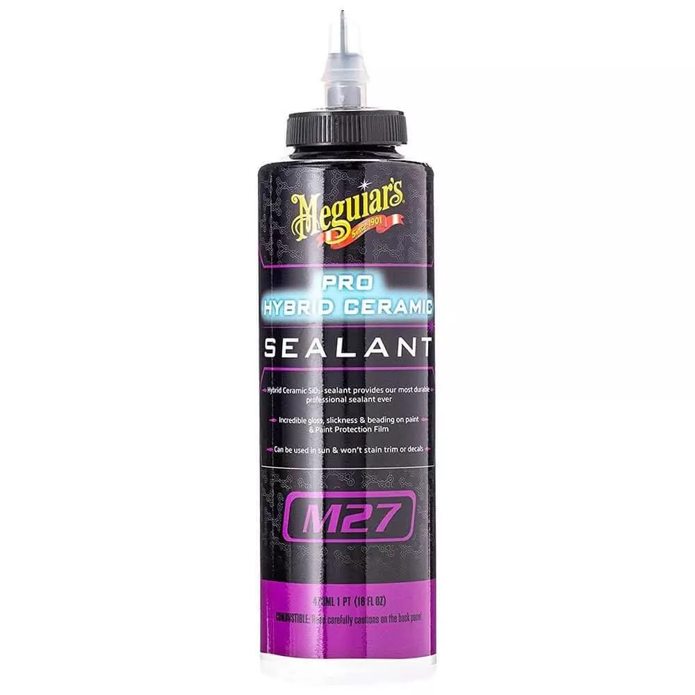 Meguiar’s PRO Hybrid Ceramic Sealant 16oz – Advanced SiO2 Technology for Durable Gloss and Protection – M2716
