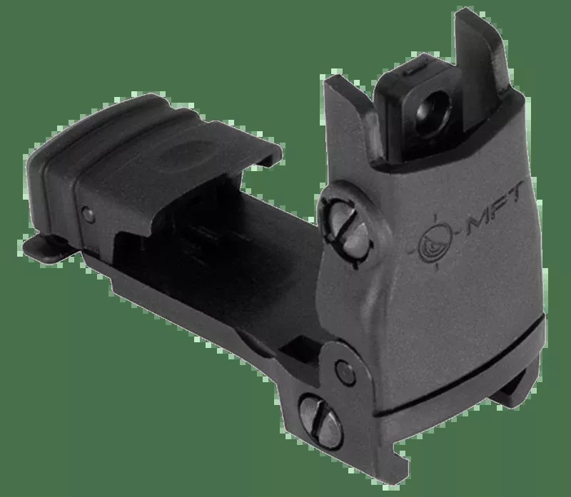 Mft Rear Back Up Polymer Sight Black