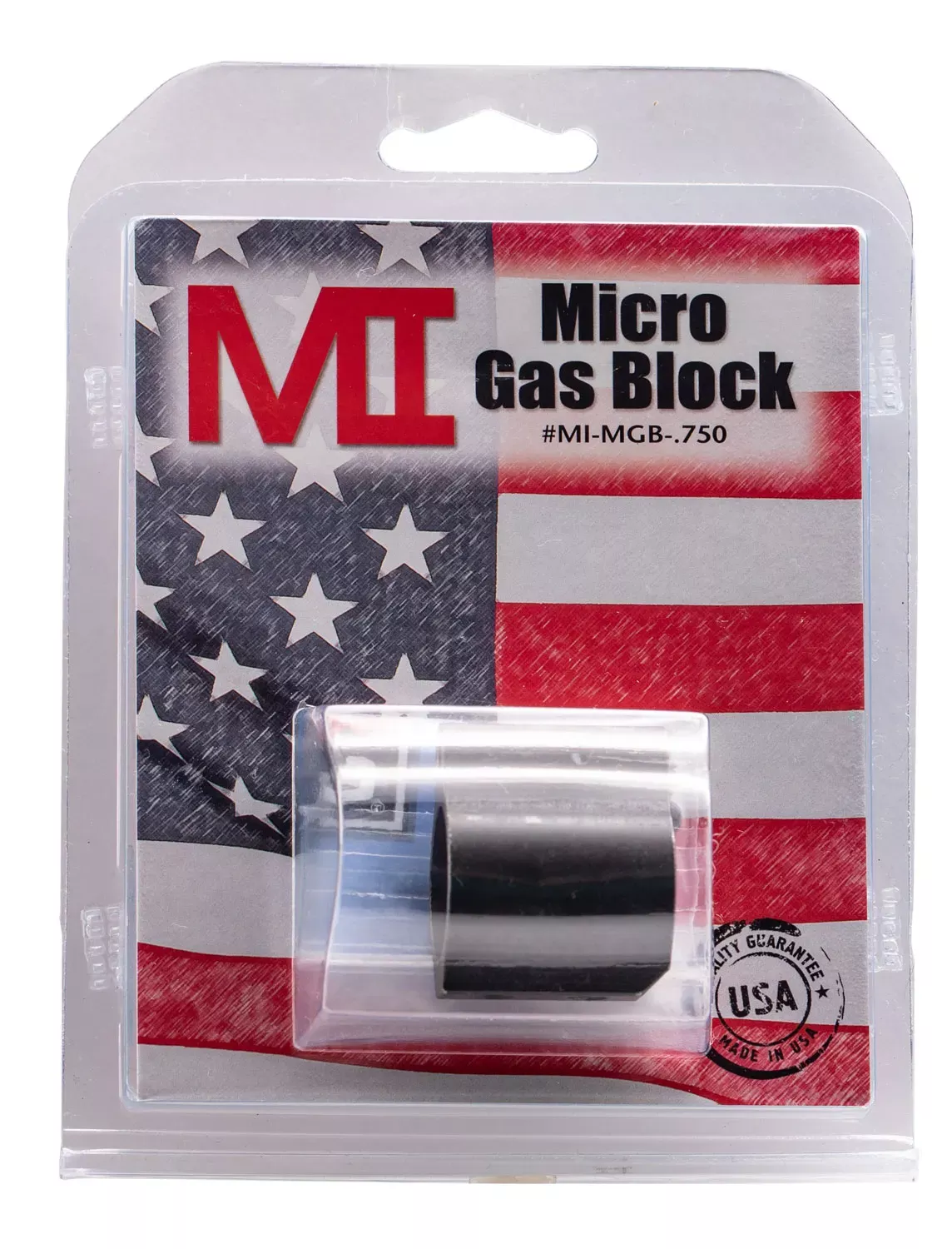 Midwest Industries MicroGas Block 4140 Steel .750"