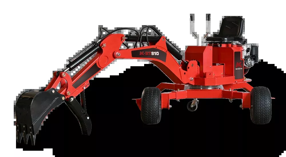 MK Martin | Trailer | Model BT810 | 4’11” Digging Depth | Horsepower 13.5 HP | For Backhoe