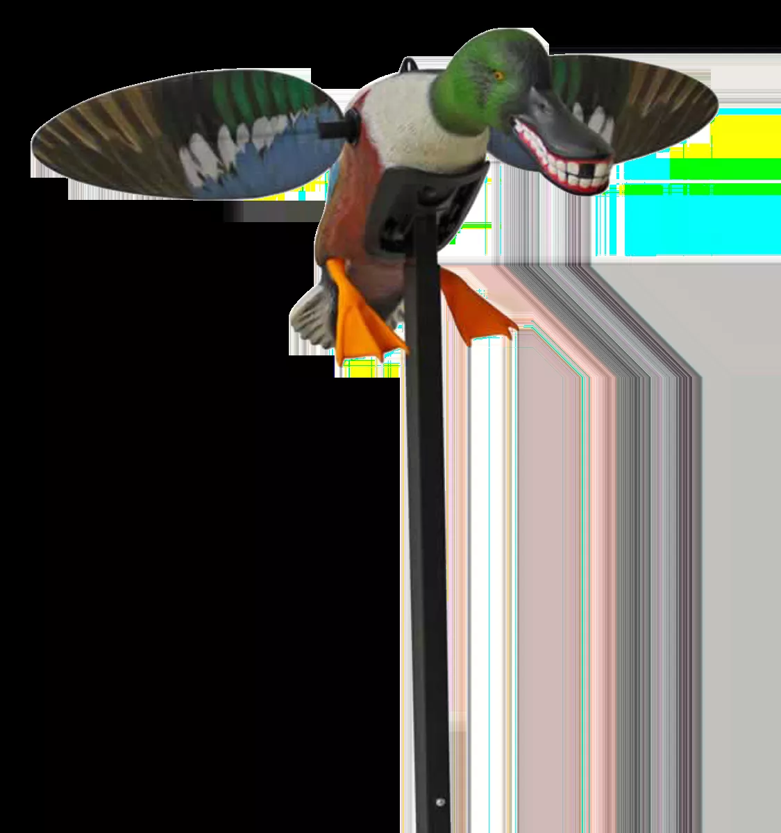 Mojo Outdoors Elite Series Spoonzilla Duck Species Multi Color Molded Plastic