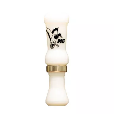 Molt Gear Ol’ River Man Single Reed Duck Call Ivory Brass