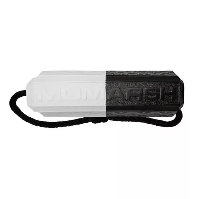 Momarsh Flash Training Bumper White Black Medium #34102