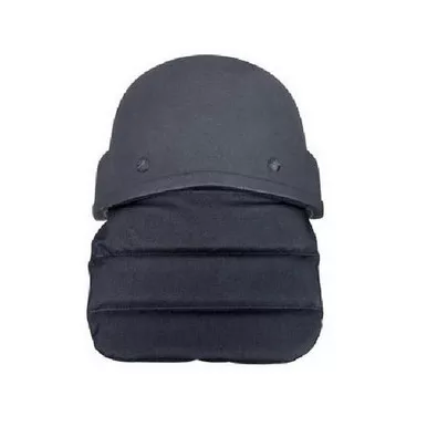 Monadnock NC Nape Curtain for Riot Helmets, Black
