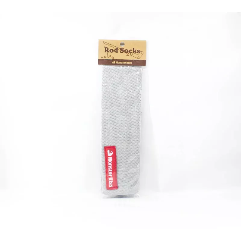 Monster Kiss Rod Sock Cover 450 x 60mm Gray (1472)