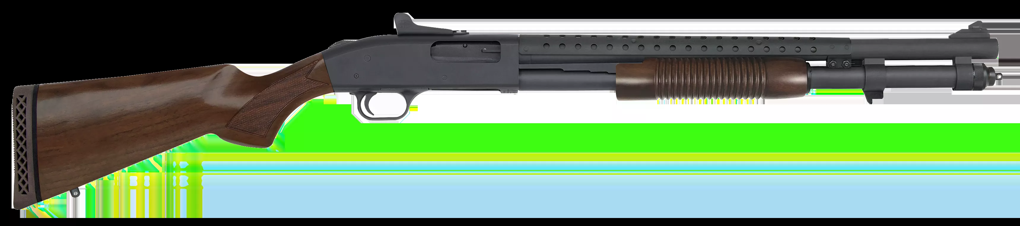 Mossberg 51665 590A1 Retrograde Shotgun 12 GA Walnut 20"