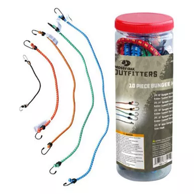 Mossy Oak Outfitters 10pc Bungee Cord Set