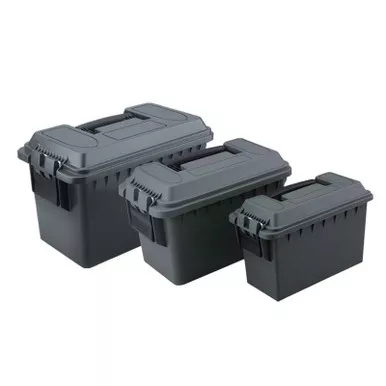 Mossy Oak Outfitters Plastic Ammo Boxes Olive Drab 3 PC