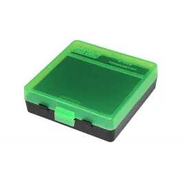 MTM Case-Gard Ammo Box 100 Round Flip-Top 9mm 380 ACP