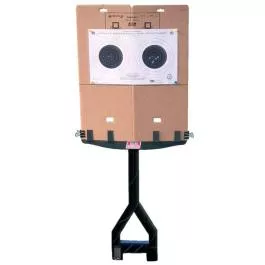 MTM Case-Gard Jammit Compact Target Stand Double Stake 24" Off Ground