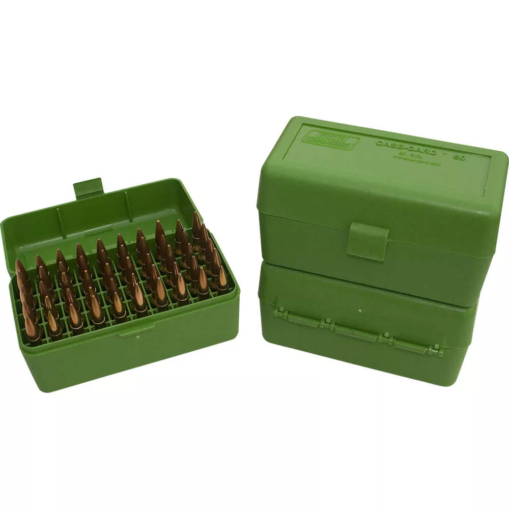 MTM R-50 Series Large Rifle Ammo Box #RL-50-10