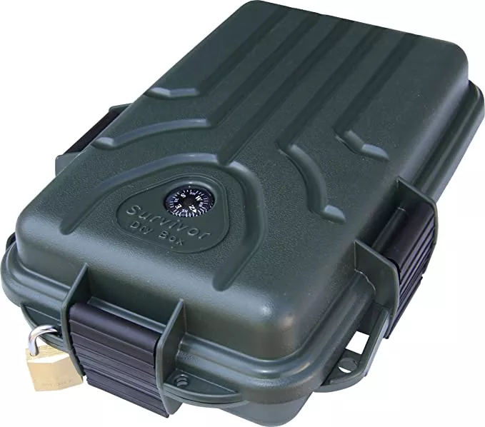 MTM Survivor Dry Box – Small – Forest Green #S1072-11