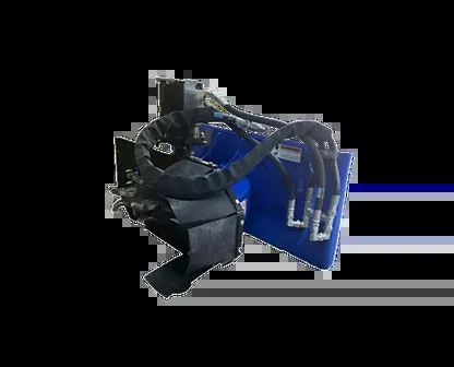 MTW Skid Steer Stump Grinder | Single & Double Tooth Rows | 22″ Diameter Wheel | For Skid Steers