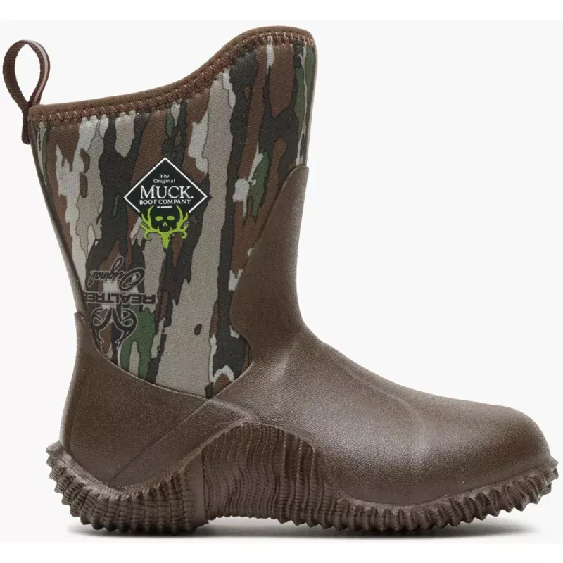 Muck Youth Bone Collector Hale Boot Size 6 Realtree Original