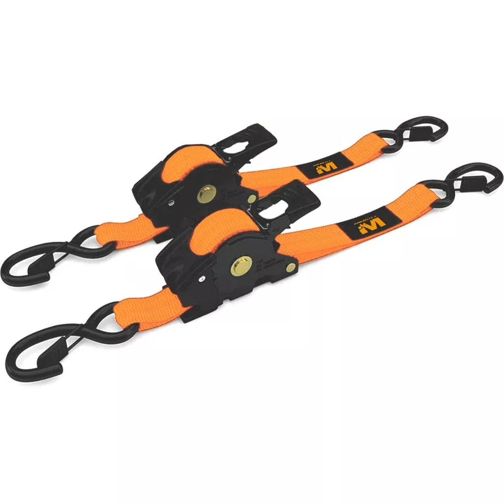 Muddy Retractable Ratchet Straps - 1 In x 10ft