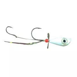 Mustad Addicted Walleye Death Spinner Jig - 1/2 oz. - Pearl