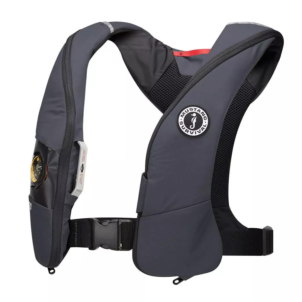 Mustang Elite 120 Coastal Inflatable PFD - Admiral Grey - MD5170-191-0