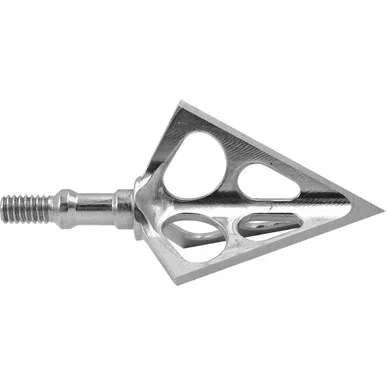 Muzzy 283 One Fixed Blade Broadheads, 1 1/8 Inches, 100 Grain, Silver, 3 Pack