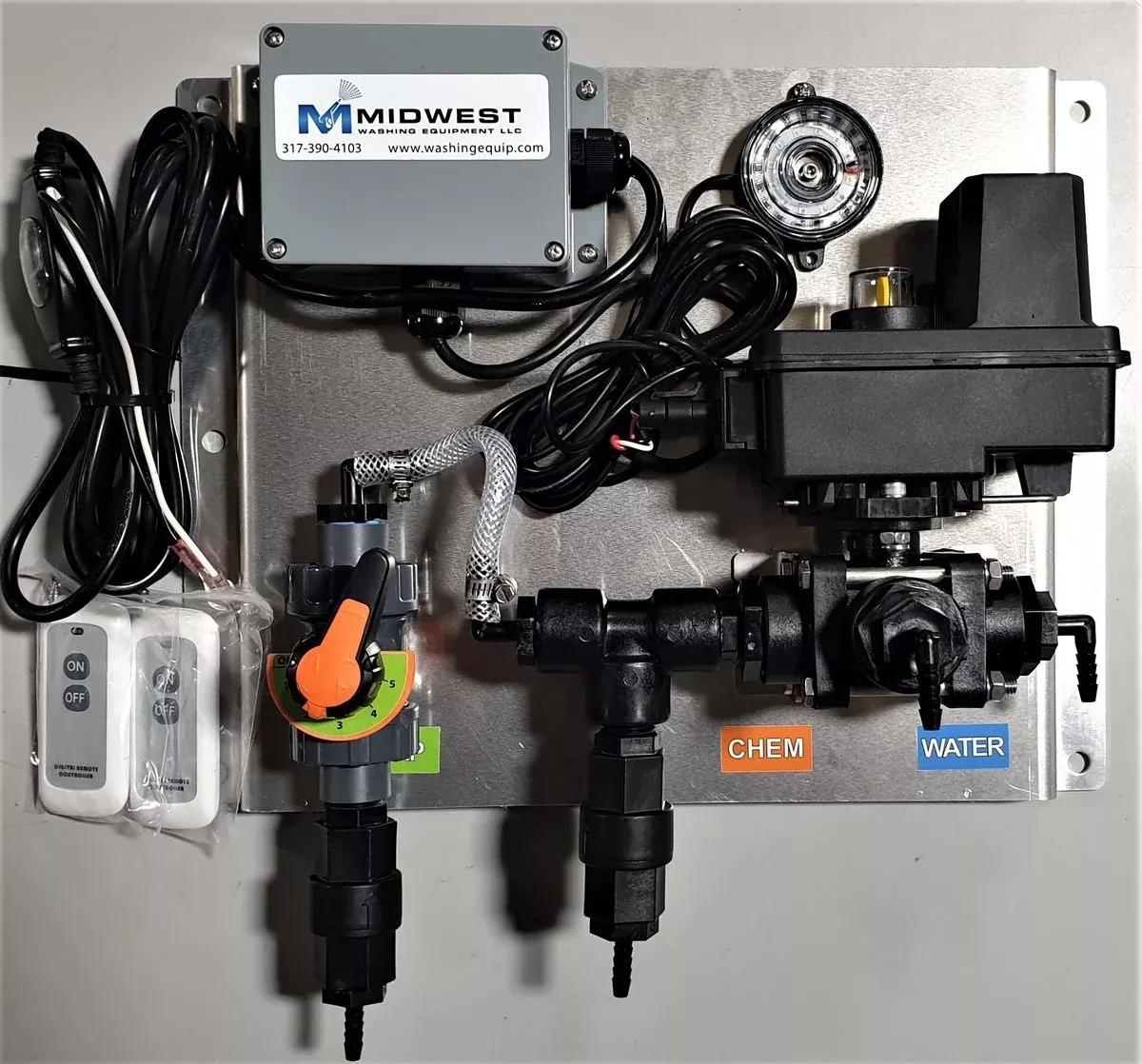 MWE Remote Downstream Module | Power Supply Cord 10′ Ft | for Pressure Washers