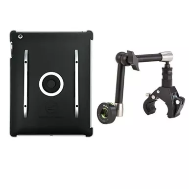MYGOFLIGHT Flex Yoke Sport Mount With MYGOFLIGHT Kneeboard/Mountable Case for iPad Pro 10.5in/ iPad Air 10.5in