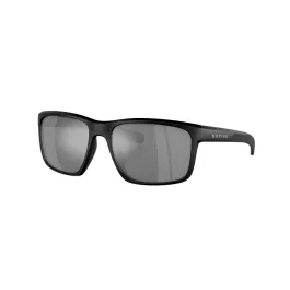 Native Eyewear Wells Sunglasses - Matte Black - Silver Reflex - Premium Polarized Lenses